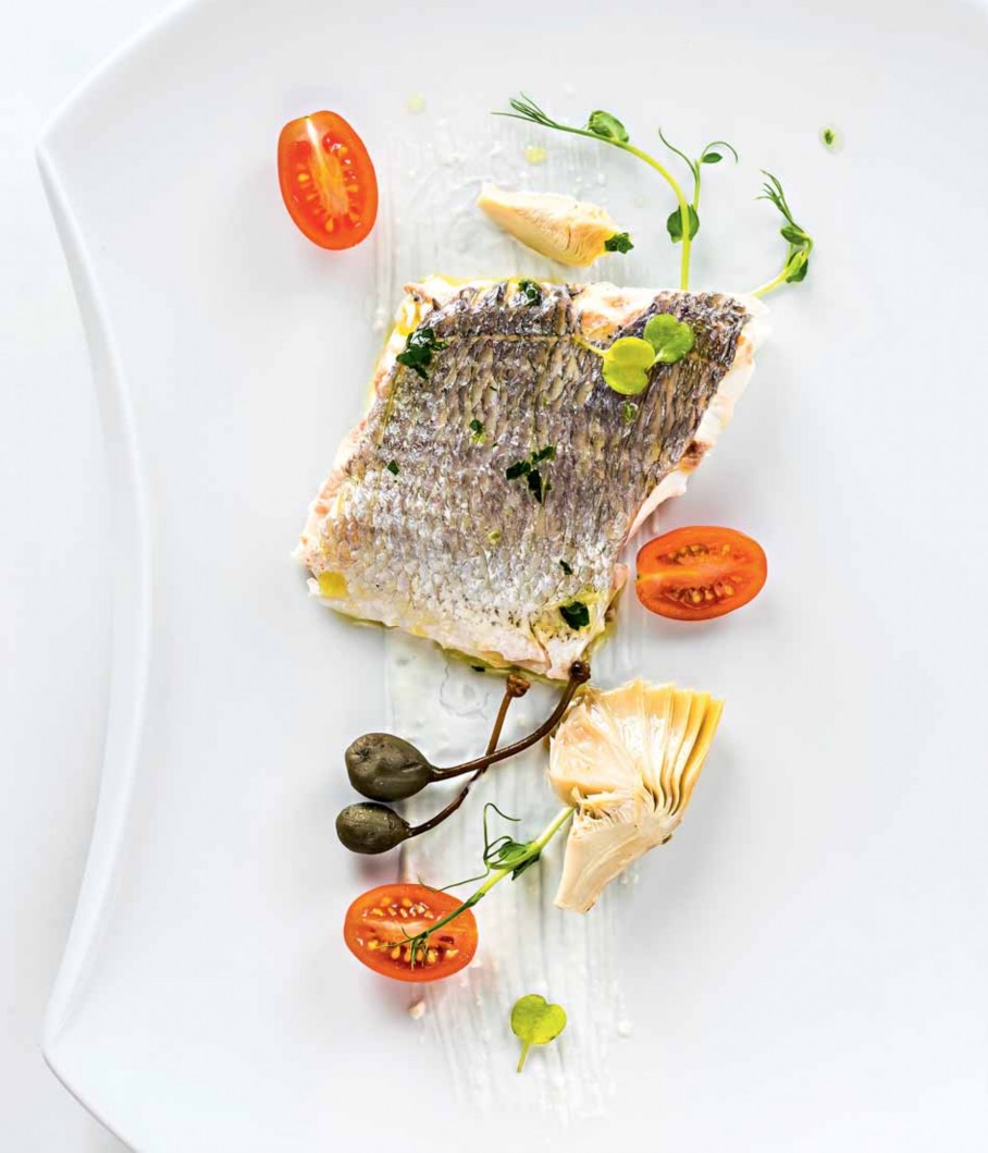 Дорада с лимоном